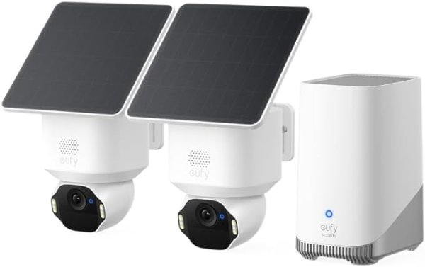  SoloCam E42 4K Wireless Outdoor Camera 2-Pack