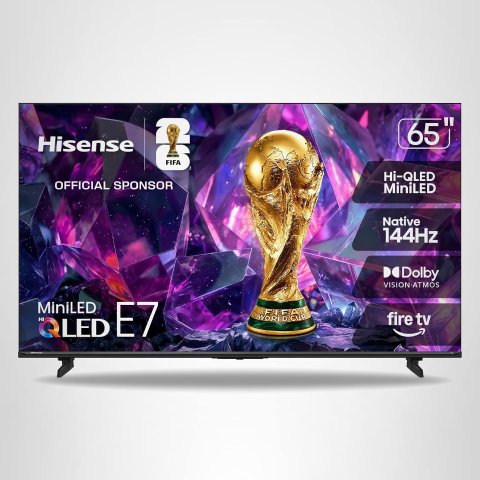 Hisense 65E7SF 65英寸Mini-LED 144Hz 4K智能电视