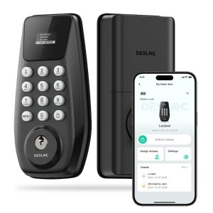 DESLOC C100 Plus 黑色智能门锁 WiFi