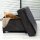 GLAXYFUR Folding Storage Bench PU Leather Black 23.6in