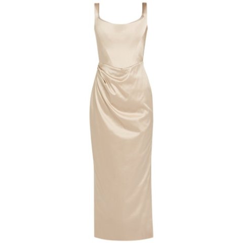  Suzie Satin Midi Dress
