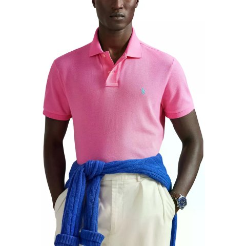 The Iconic Cotton Pique Polo Shirt Men