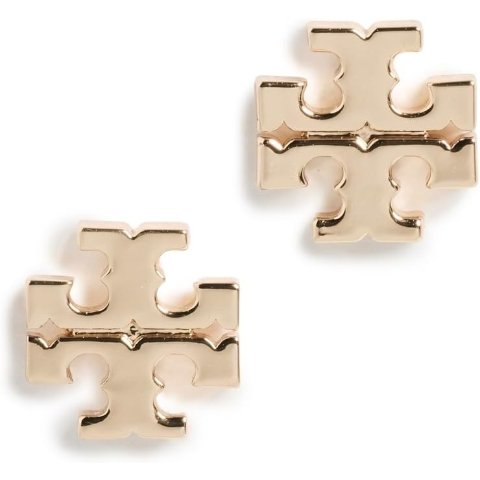  Kira 8mm Gold Stud Earrings