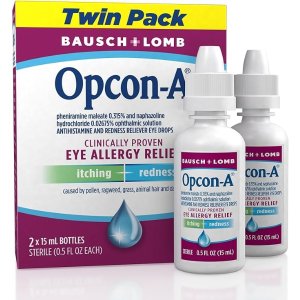 Opcon-A 抗过敏眼药水 0.5oz 2瓶