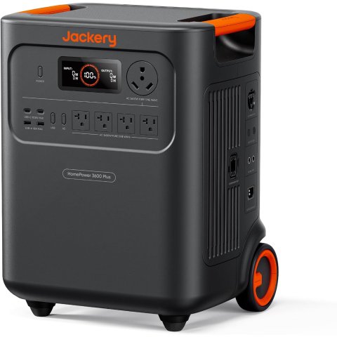 Jackery HomePower 3600 Plus Portable Power Station 3584Wh