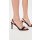  Double T Buckle Heel Sandals 85mm