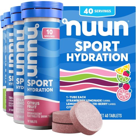 Nuun Sport 电解质片 混合口味 4支