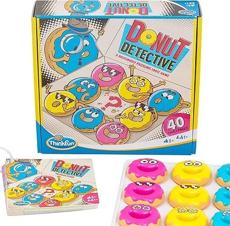 Donut Detective Logic Game Ages 8+