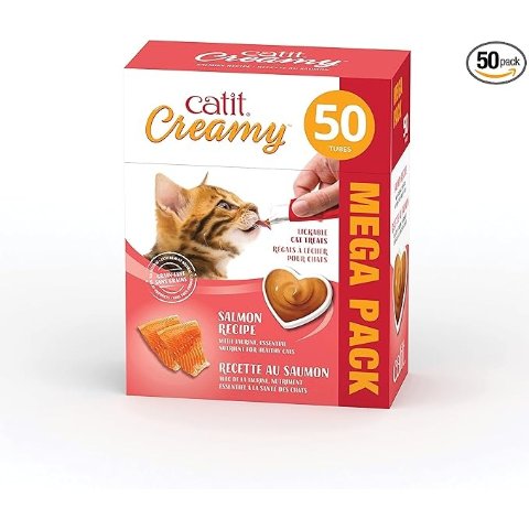 Catit 三文鱼猫零食 50支