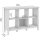 Bush Home Broadview 6 Cube Organizer Pure White