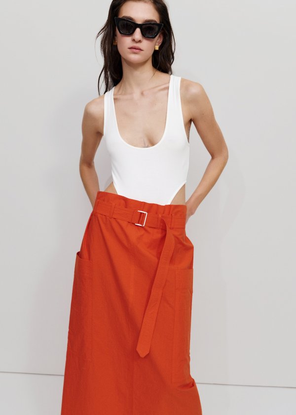 Bevza Skirt Carrot Red