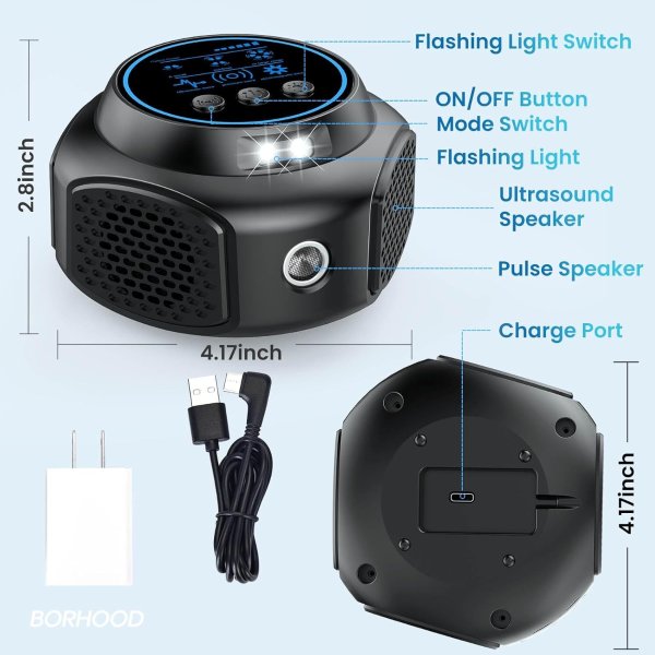 BORHOOD 插电式超声波驱虫器