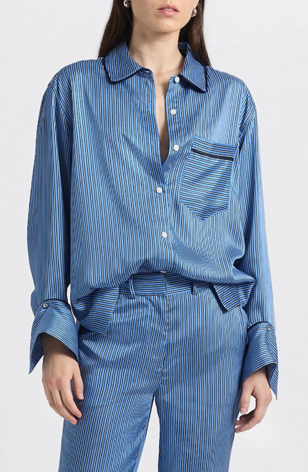 Lorina Stripe Shirt Women