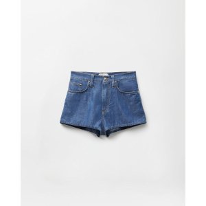 Versace Chambray 牛仔迷你短裤