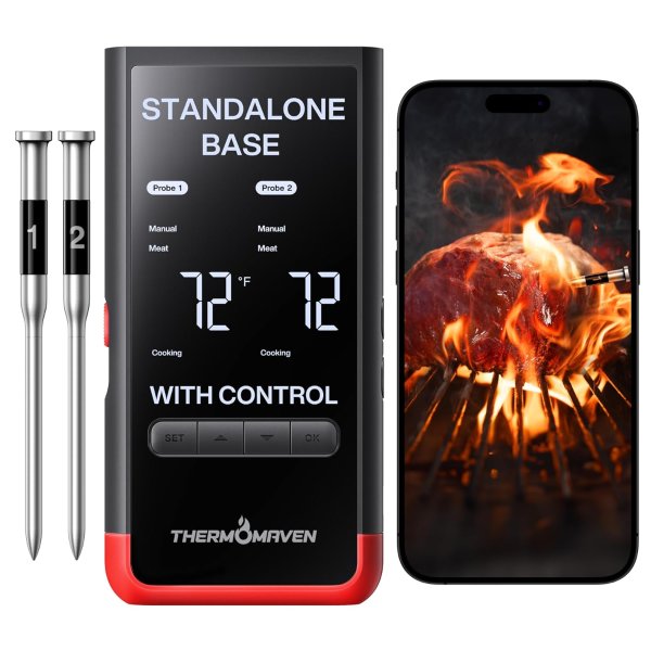 ThermoMaven Smart Bluetooth Meat Thermometer 6 Sensors