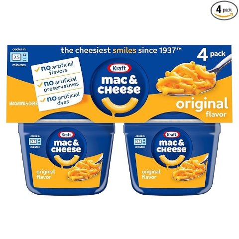 Mac and Cheese Original 4 Cups