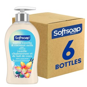 Softsoap Warm Vanilla Coconut Milk Moisturizing Hand Soap 6 Pack