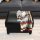 GLAXYFUR Folding Storage Bench PU Leather Black 23.6in