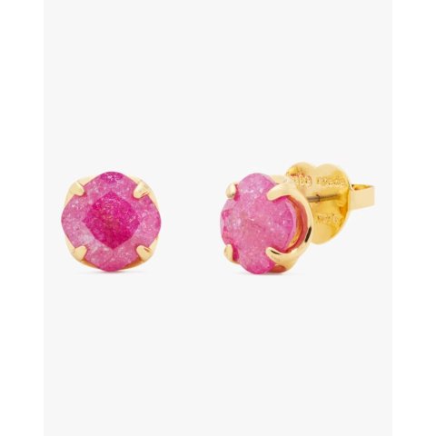 Spade Flower Stud Earrings 10mm
