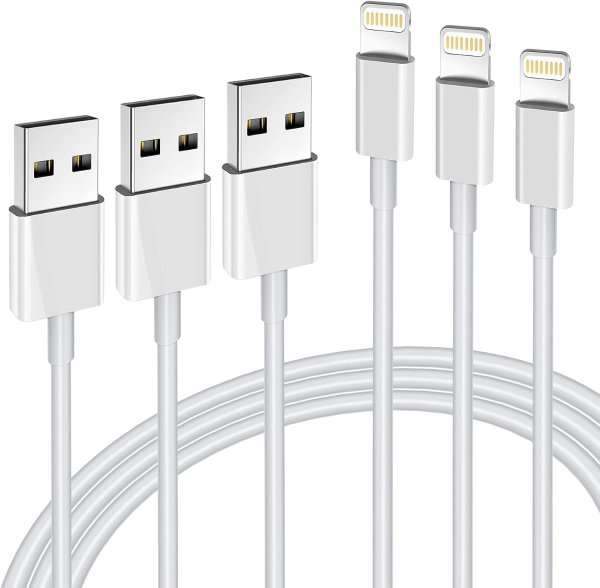 Apple Lightning 充电线 1.8米 3条装