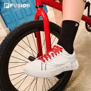 Fila POP 帆布鞋 豆腐白 37.5