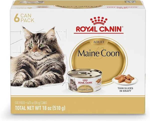  缅因猫成猫猫粮 3盎司 6包