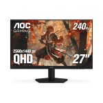 AOC Q27G41ZE 游戏显示器 27英寸 240Hz