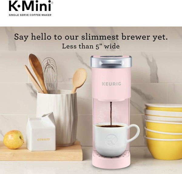 Keurig K-Mini Coffee Maker 6-12oz Dusty Rose