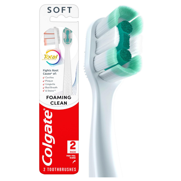 Colgate Total Soft Toothbrush 2 Pack