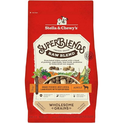 Stella & Chewy sStella & Chewy s SuperBlends Grass-Fed Beef Cat Food 3.25 lb