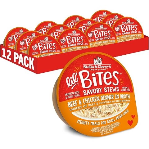 Stella & Chewy sStella & Chewy s Lil Bites Beef & Chicken Stews 2.7oz