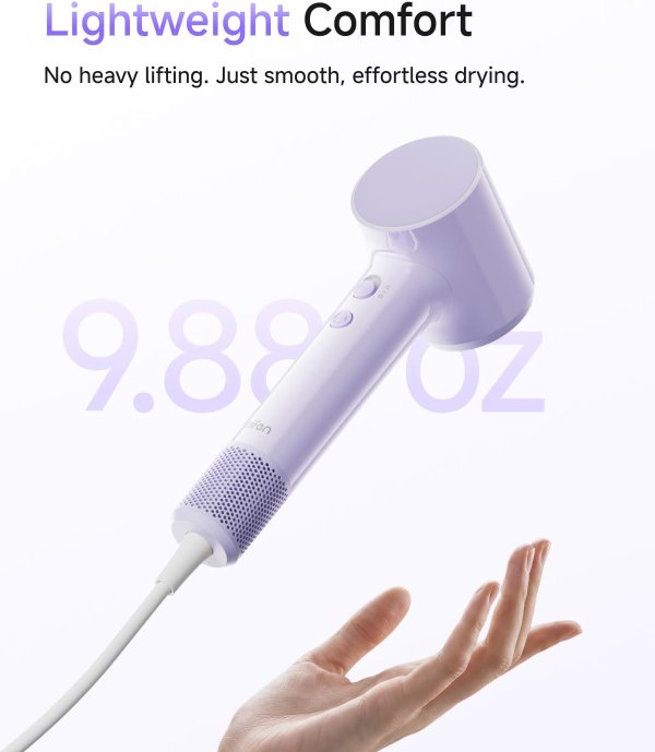 Air 吹风机 轻巧 紫色