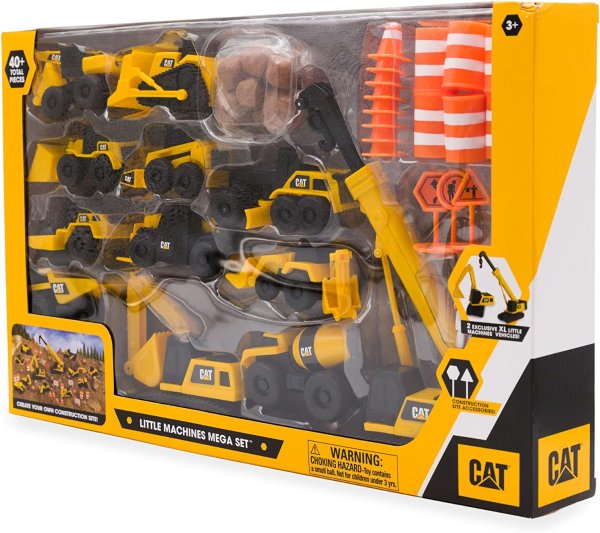 CAT 小型工程车玩具套装 40件