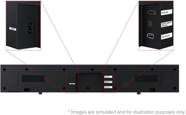 Samsung HW-B400F Soundbar 2.0 Channel