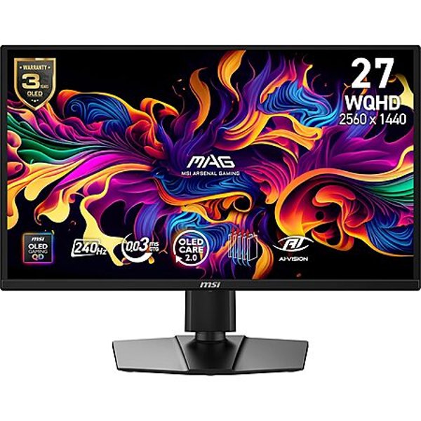 MSI 272QPCT QD-OLED Gaming Monitor 27 Inch