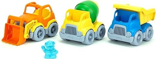 Green Toys Construction Vehicle Set 3-Pack