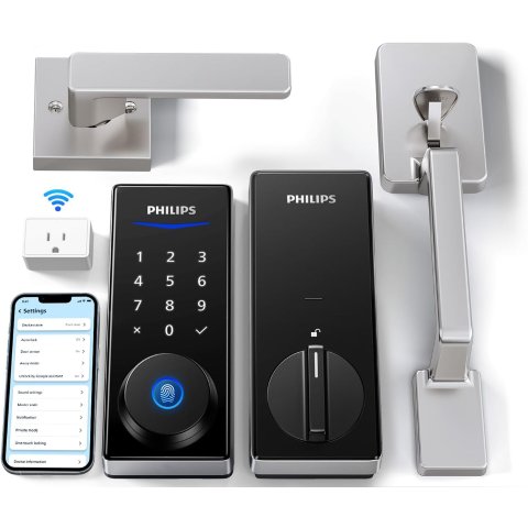 Wi-Fi Smart Door Lock Fingerprint Unlock