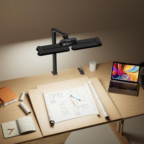 HJ3B LED Desk Lamp Clamp 22W
