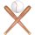 Lewtemi Inflatable Baseball Bat Set 3-Pack Wood Color