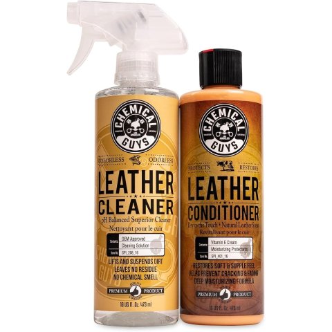 Leather Cleaner Conditioner Kit 2 Bottles