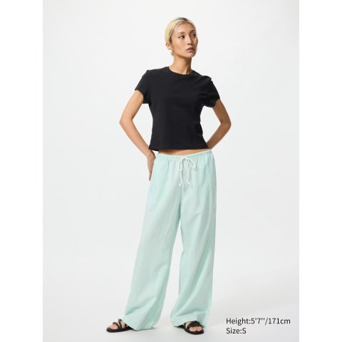 UniqloWomen’s Linen Blend Easy Pants