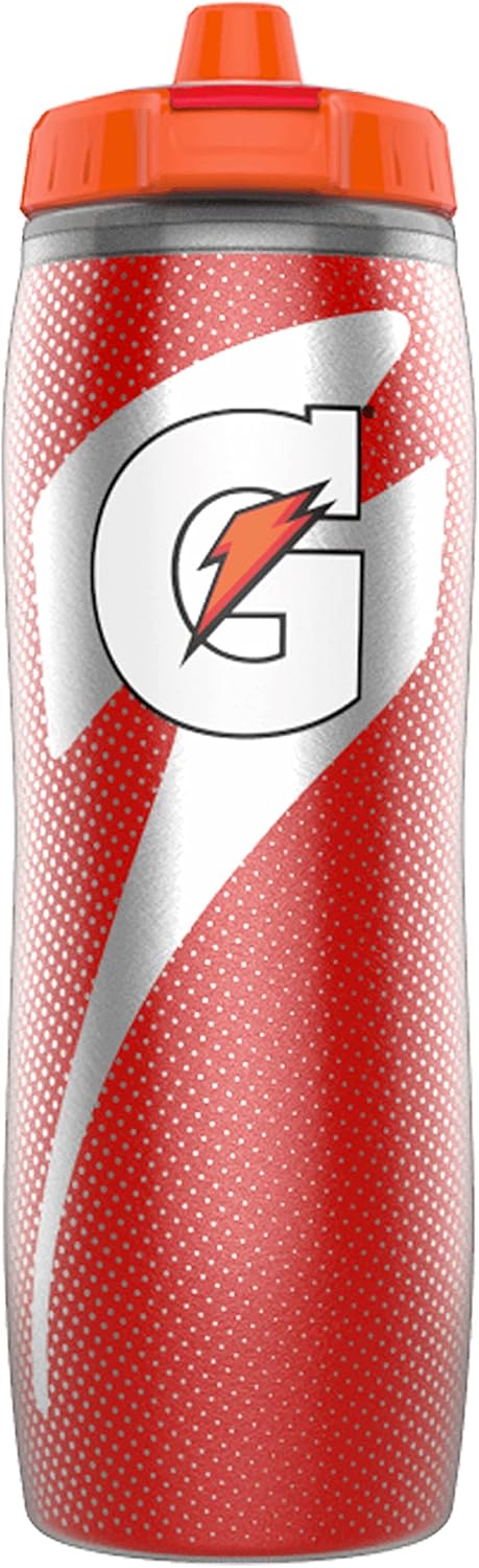 Amazon.com: Gatorade Insulated Squeeze Bottle, Red, 30oz : Home &amp; Kitchen