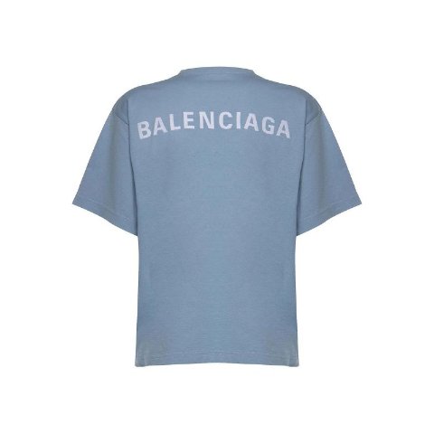 Balenciaga TTVJ14773 干爽蓝色T恤