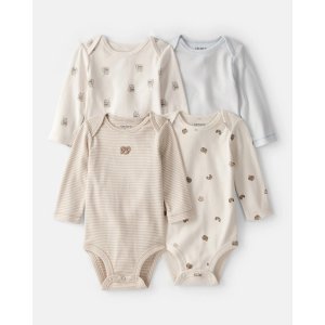 Carter s 婴幼儿长袖包臀衫 4件