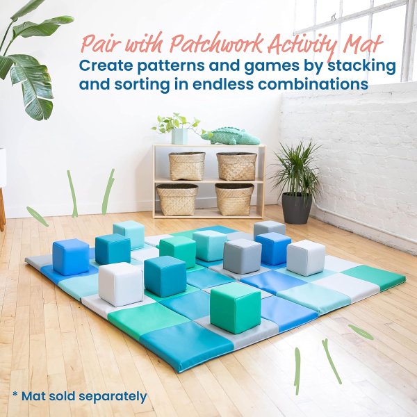SoftZone Foam Cubes 12-Piece