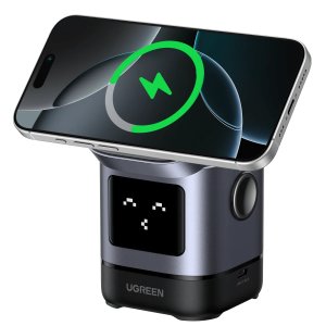 UGREEN 2合1无线充电器 可折叠