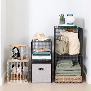The Container Store Wire Cube 铁丝收纳架