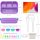 QQKO Kids Bento Lunch Box Purple 4 Compartments