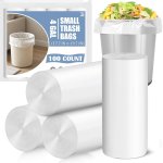 CORREPAK 小号垃圾袋 4加仑 100只 白色