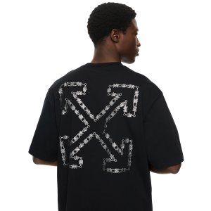 OFF WHITE 箭头黑色T恤